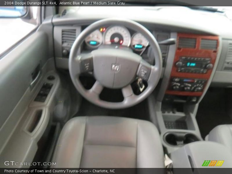 Atlantic Blue Pearl / Medium Slate Gray 2004 Dodge Durango SLT 4x4