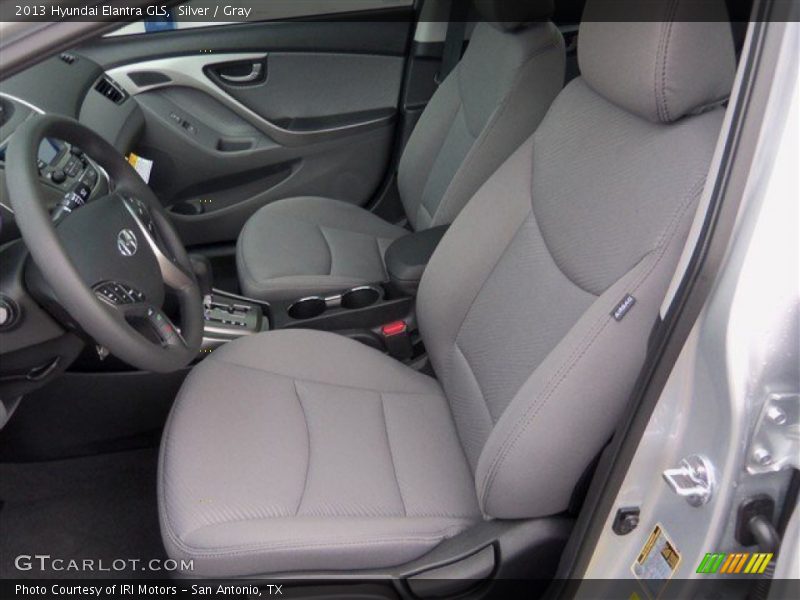 Silver / Gray 2013 Hyundai Elantra GLS