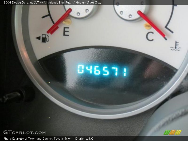 Atlantic Blue Pearl / Medium Slate Gray 2004 Dodge Durango SLT 4x4