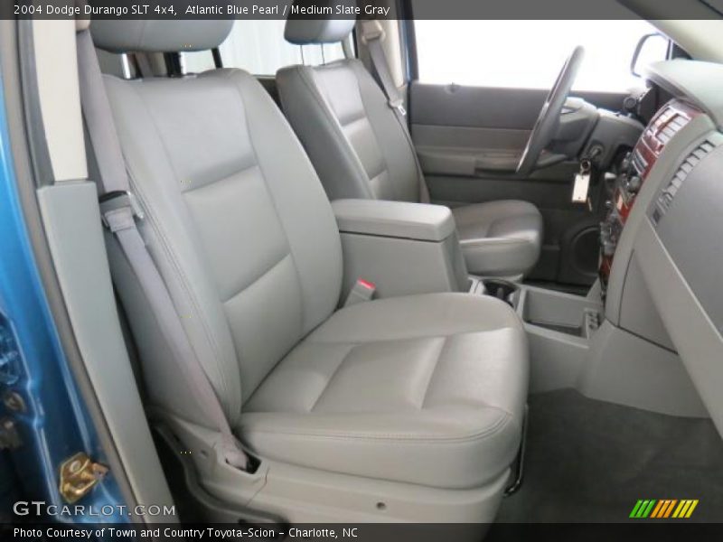 Atlantic Blue Pearl / Medium Slate Gray 2004 Dodge Durango SLT 4x4