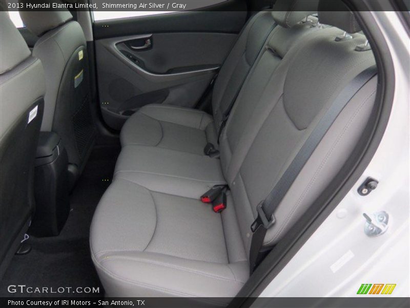 Shimmering Air Silver / Gray 2013 Hyundai Elantra Limited