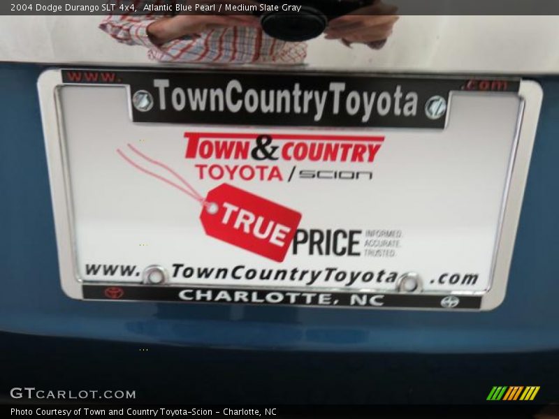 Atlantic Blue Pearl / Medium Slate Gray 2004 Dodge Durango SLT 4x4