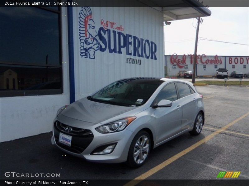 Silver / Black 2013 Hyundai Elantra GT