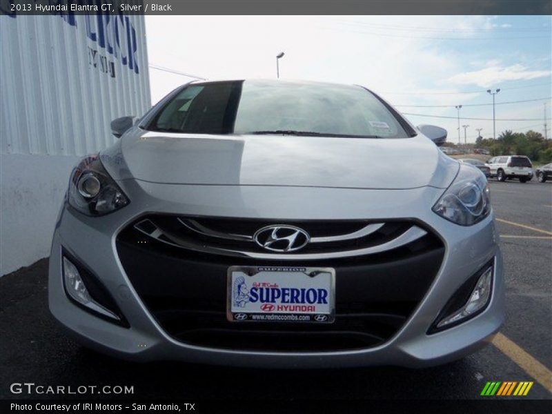 Silver / Black 2013 Hyundai Elantra GT