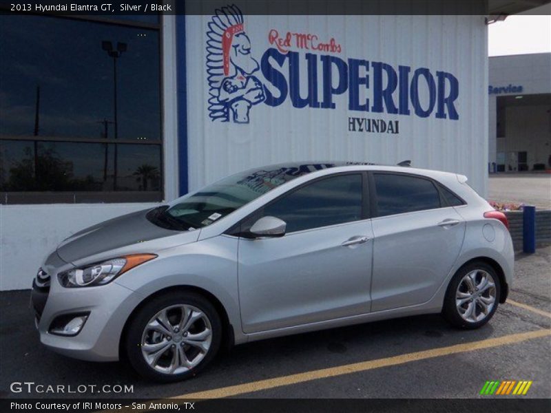 Silver / Black 2013 Hyundai Elantra GT