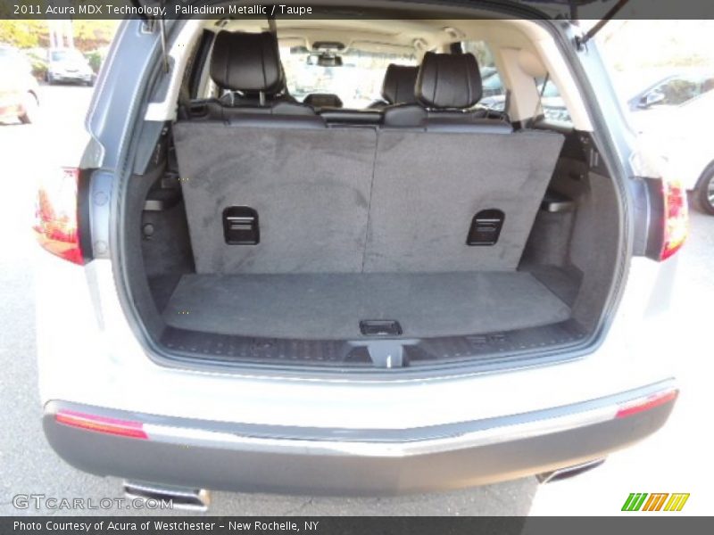 Palladium Metallic / Taupe 2011 Acura MDX Technology