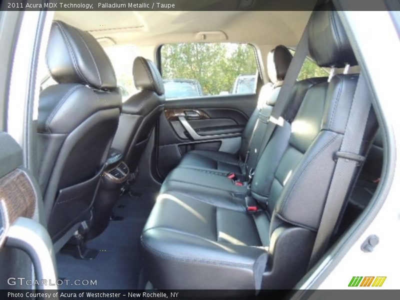 Palladium Metallic / Taupe 2011 Acura MDX Technology