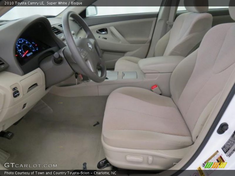 Super White / Bisque 2010 Toyota Camry LE
