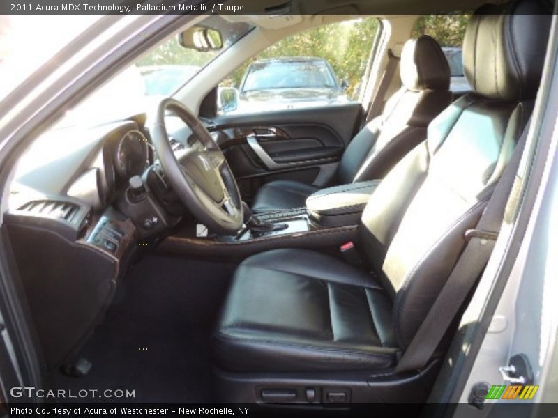 Palladium Metallic / Taupe 2011 Acura MDX Technology