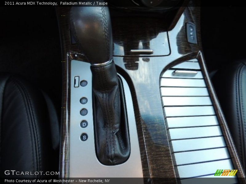 Palladium Metallic / Taupe 2011 Acura MDX Technology