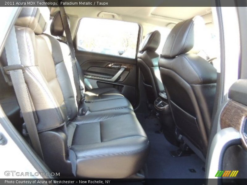 Palladium Metallic / Taupe 2011 Acura MDX Technology