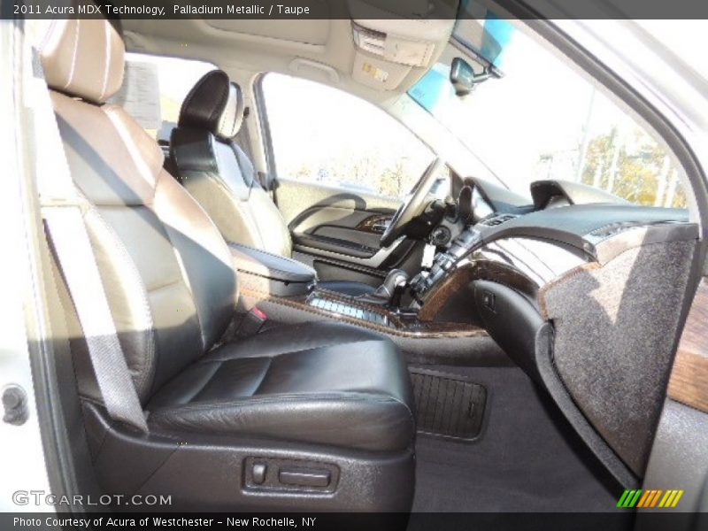 Palladium Metallic / Taupe 2011 Acura MDX Technology