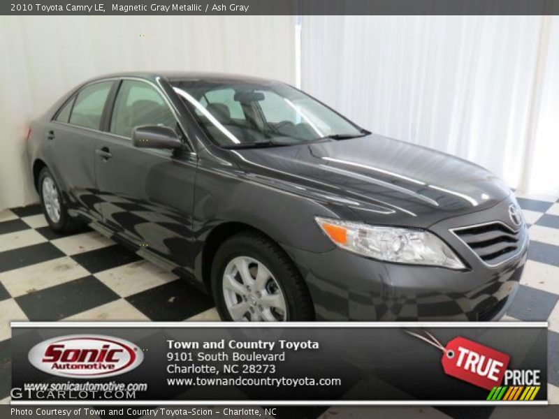 Magnetic Gray Metallic / Ash Gray 2010 Toyota Camry LE