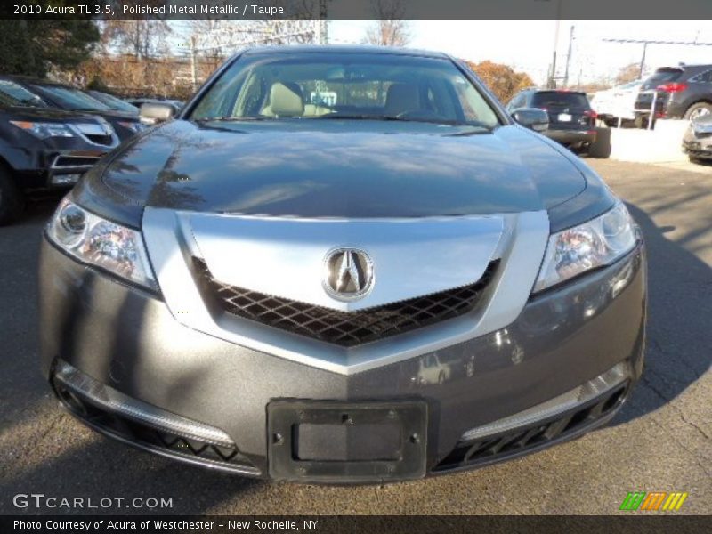 Polished Metal Metallic / Taupe 2010 Acura TL 3.5