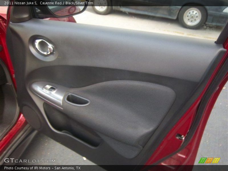 Cayenne Red / Black/Silver Trim 2011 Nissan Juke S