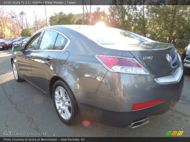 Polished Metal Metallic / Taupe 2010 Acura TL 3.5