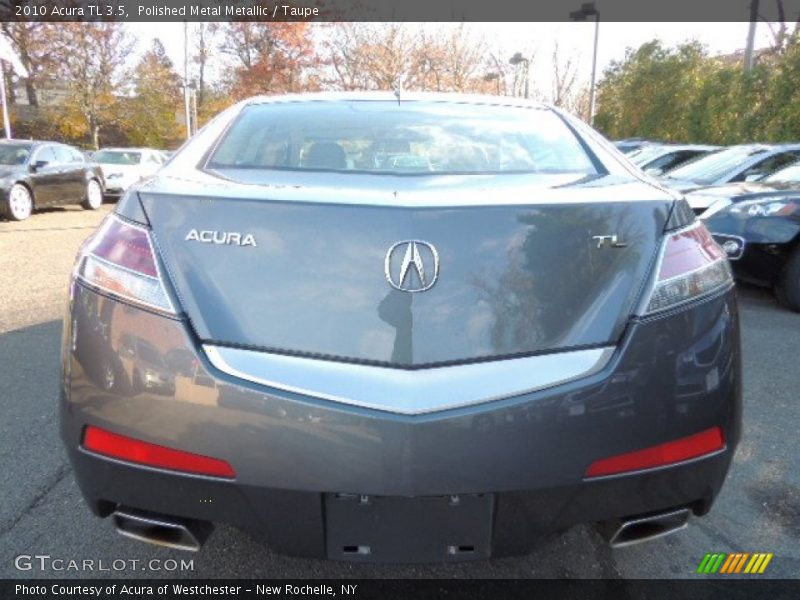 Polished Metal Metallic / Taupe 2010 Acura TL 3.5