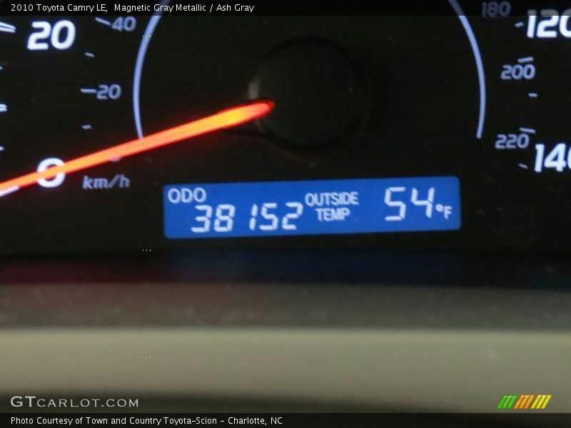 Magnetic Gray Metallic / Ash Gray 2010 Toyota Camry LE