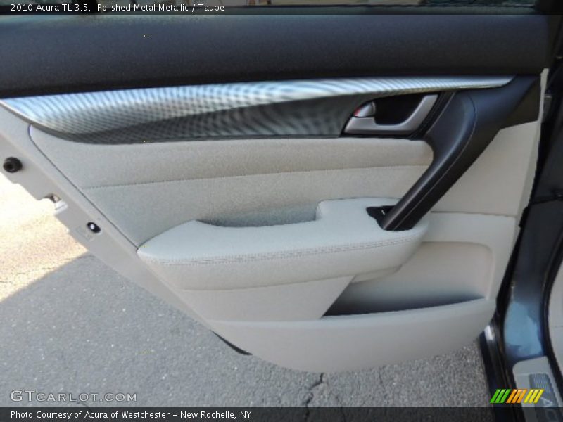 Polished Metal Metallic / Taupe 2010 Acura TL 3.5