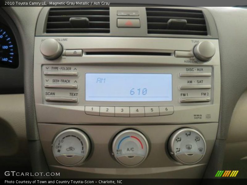 Magnetic Gray Metallic / Ash Gray 2010 Toyota Camry LE