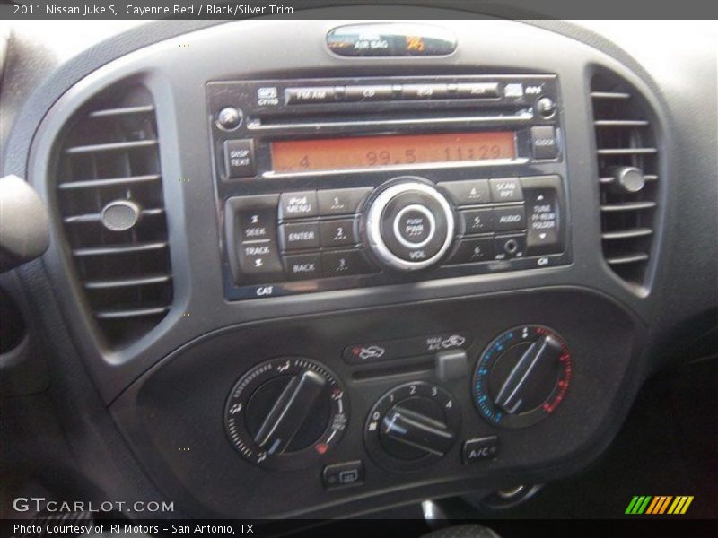 Cayenne Red / Black/Silver Trim 2011 Nissan Juke S