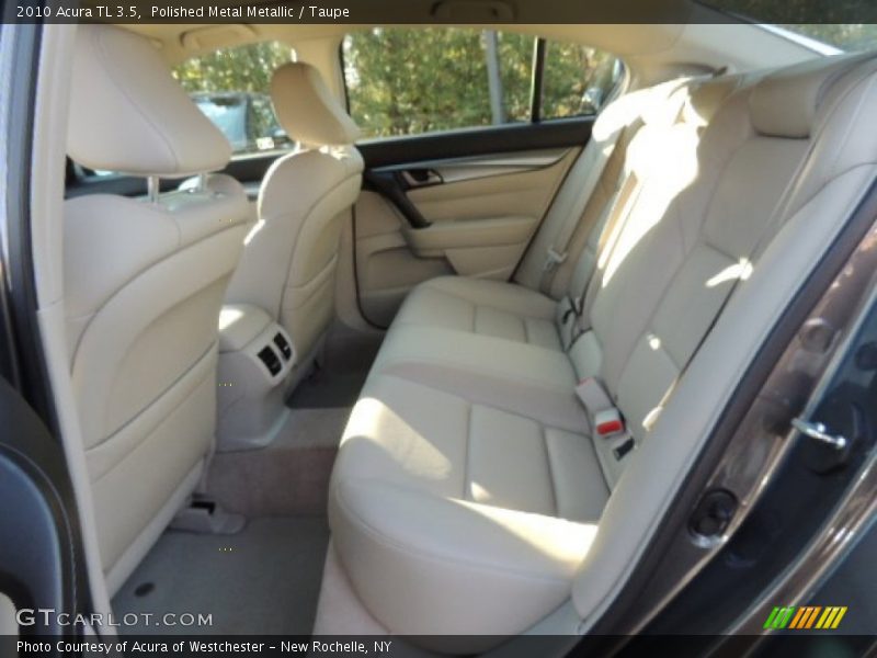 Polished Metal Metallic / Taupe 2010 Acura TL 3.5