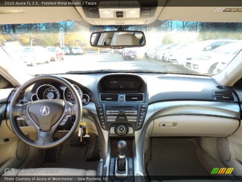 Polished Metal Metallic / Taupe 2010 Acura TL 3.5