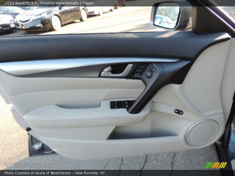 Polished Metal Metallic / Taupe 2010 Acura TL 3.5