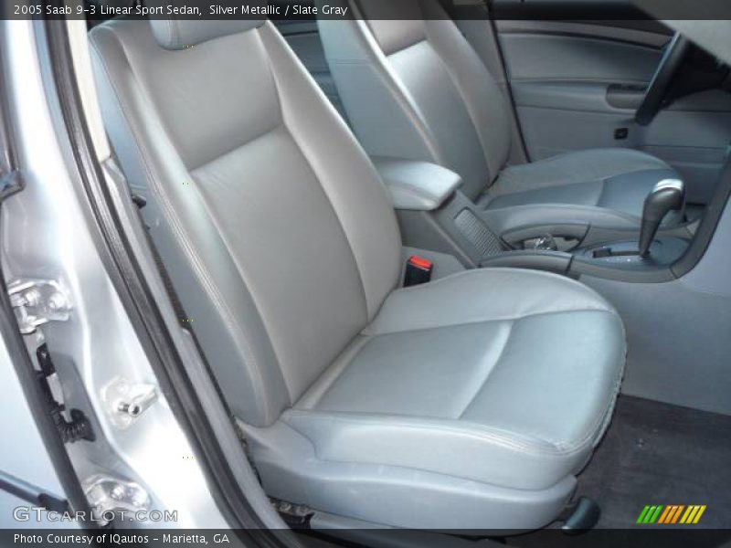 Silver Metallic / Slate Gray 2005 Saab 9-3 Linear Sport Sedan