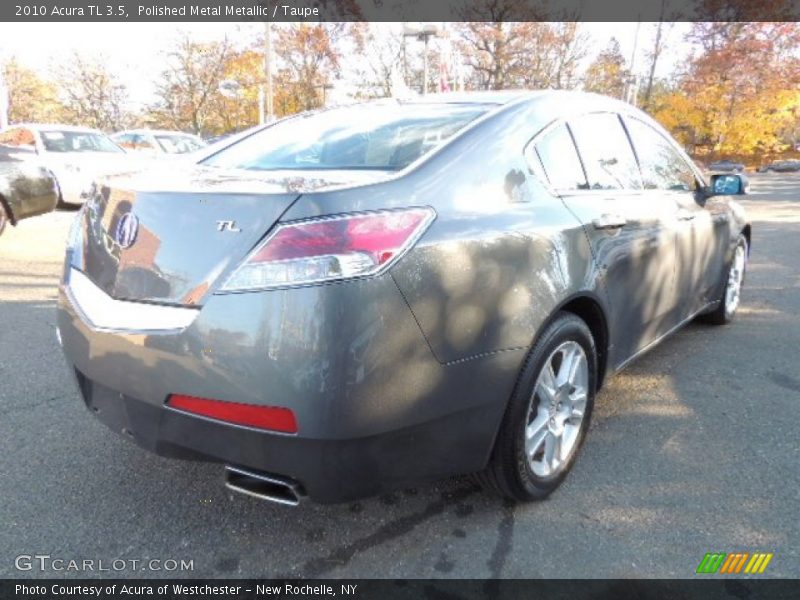 Polished Metal Metallic / Taupe 2010 Acura TL 3.5