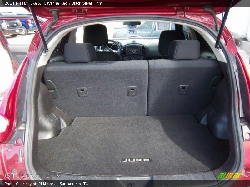 Cayenne Red / Black/Silver Trim 2011 Nissan Juke S