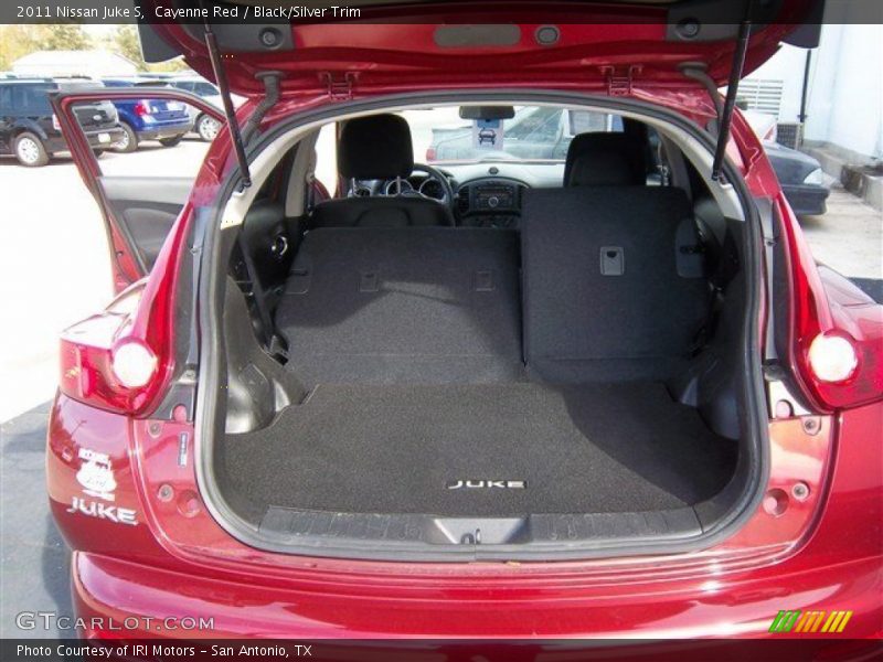 Cayenne Red / Black/Silver Trim 2011 Nissan Juke S