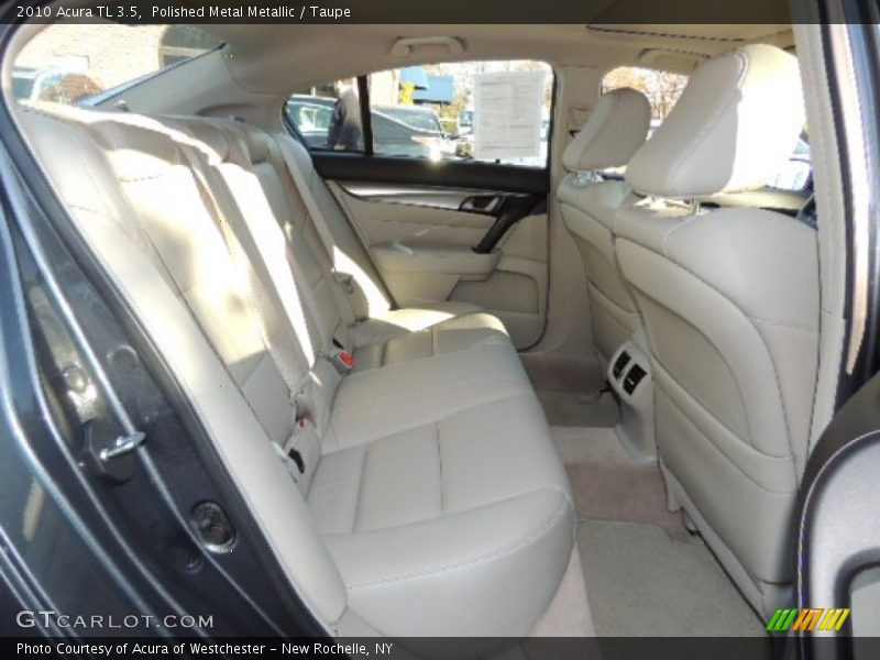 Polished Metal Metallic / Taupe 2010 Acura TL 3.5