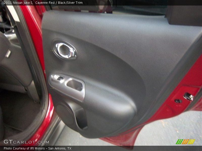 Cayenne Red / Black/Silver Trim 2011 Nissan Juke S