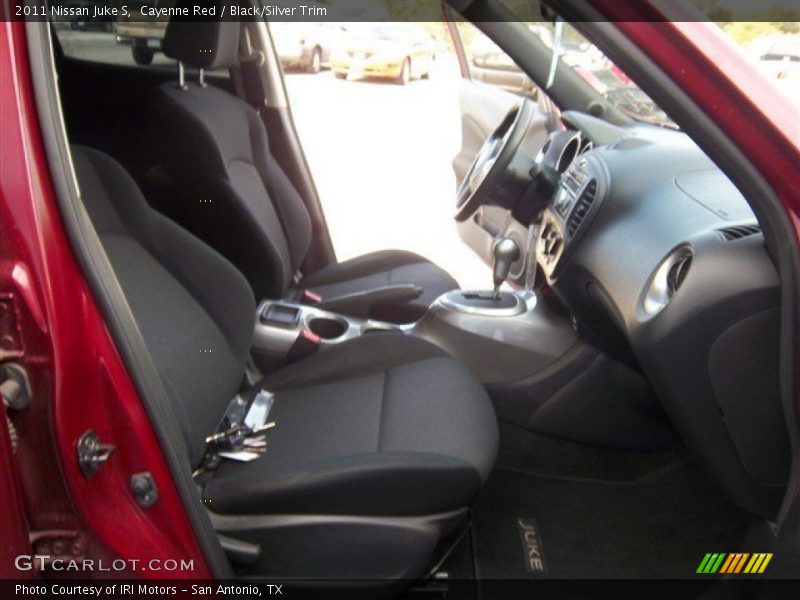 Cayenne Red / Black/Silver Trim 2011 Nissan Juke S