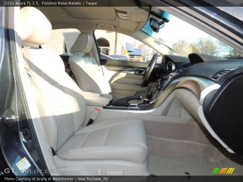 Polished Metal Metallic / Taupe 2010 Acura TL 3.5