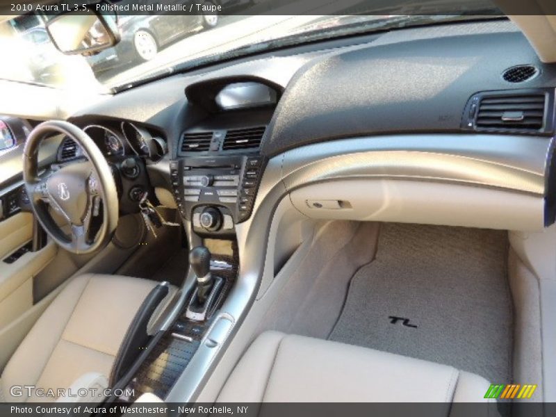 Polished Metal Metallic / Taupe 2010 Acura TL 3.5