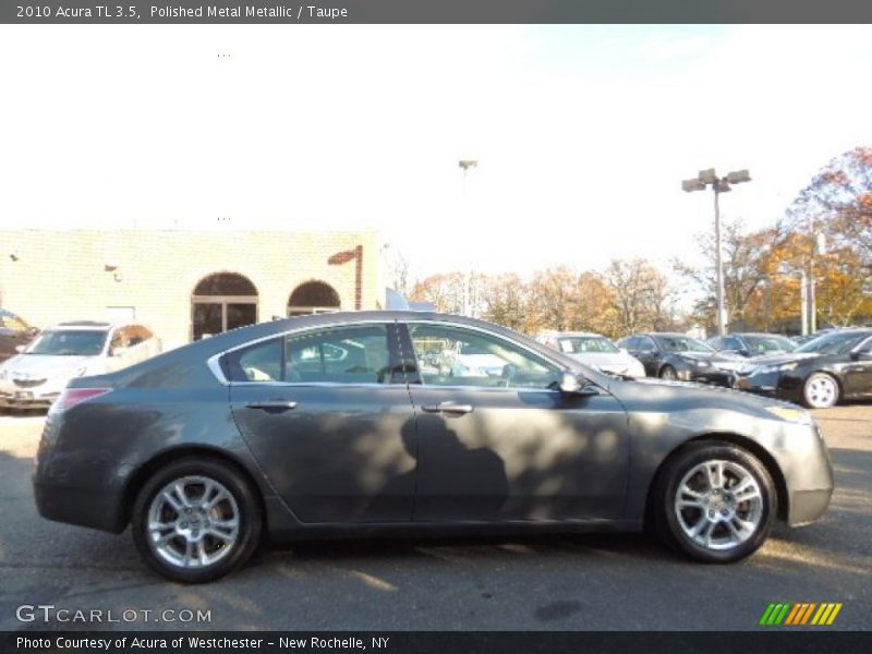 Polished Metal Metallic / Taupe 2010 Acura TL 3.5