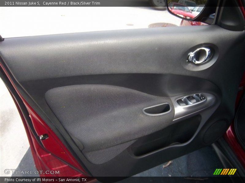 Cayenne Red / Black/Silver Trim 2011 Nissan Juke S