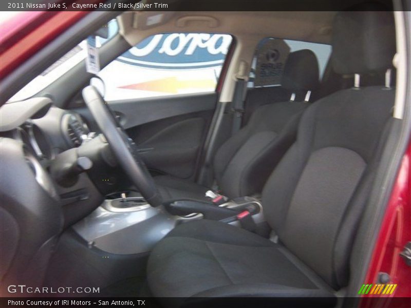 Cayenne Red / Black/Silver Trim 2011 Nissan Juke S