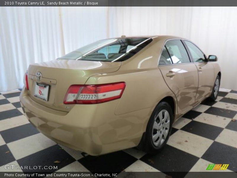Sandy Beach Metallic / Bisque 2010 Toyota Camry LE