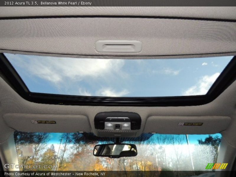 Bellanova White Pearl / Ebony 2012 Acura TL 3.5