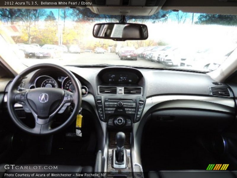 Bellanova White Pearl / Ebony 2012 Acura TL 3.5