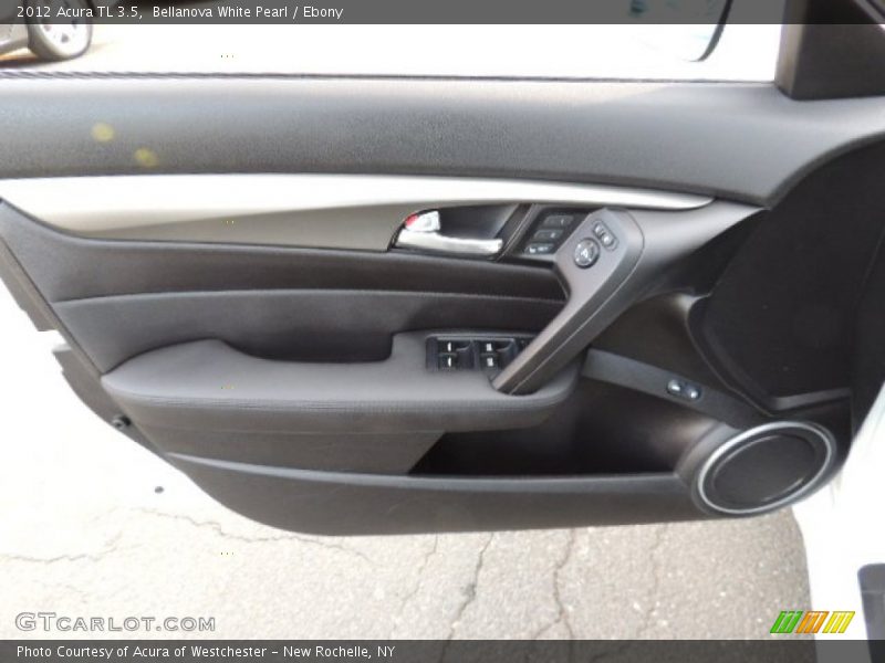 Bellanova White Pearl / Ebony 2012 Acura TL 3.5
