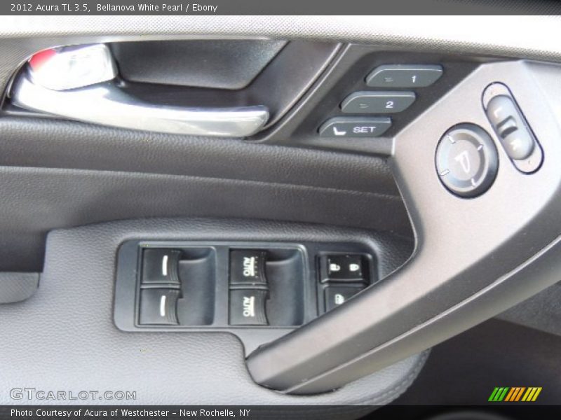 Bellanova White Pearl / Ebony 2012 Acura TL 3.5