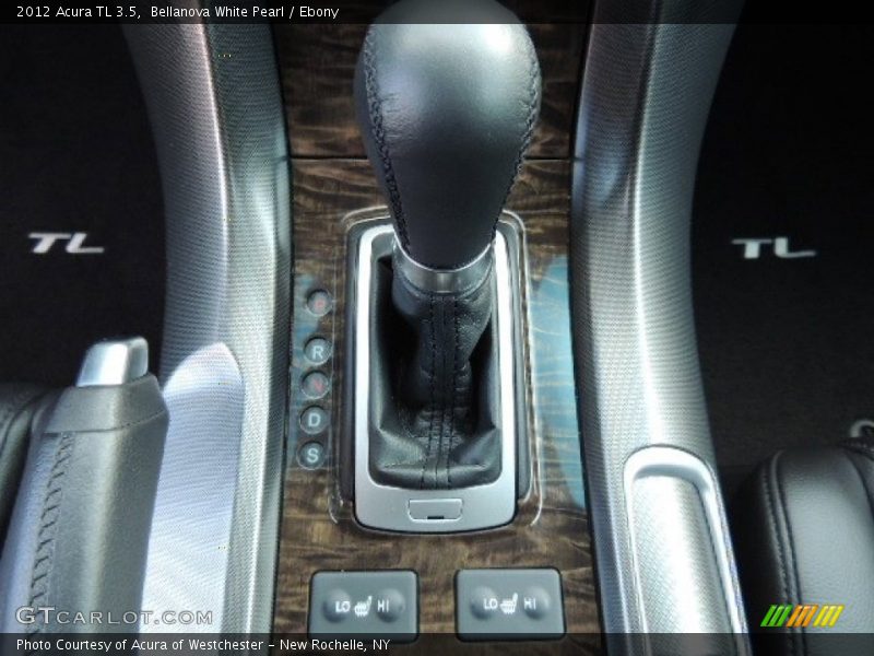 Bellanova White Pearl / Ebony 2012 Acura TL 3.5