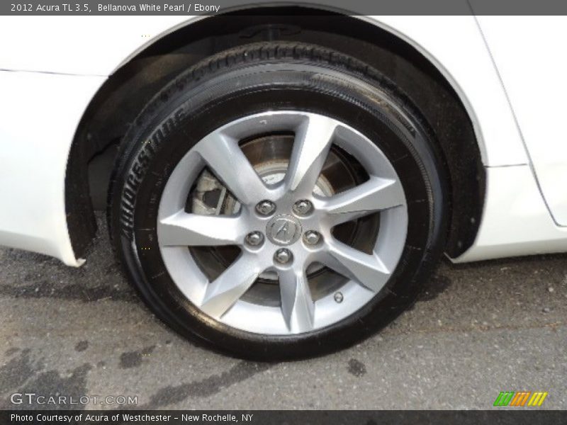 Bellanova White Pearl / Ebony 2012 Acura TL 3.5