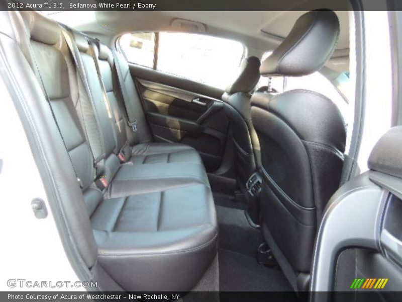 Bellanova White Pearl / Ebony 2012 Acura TL 3.5