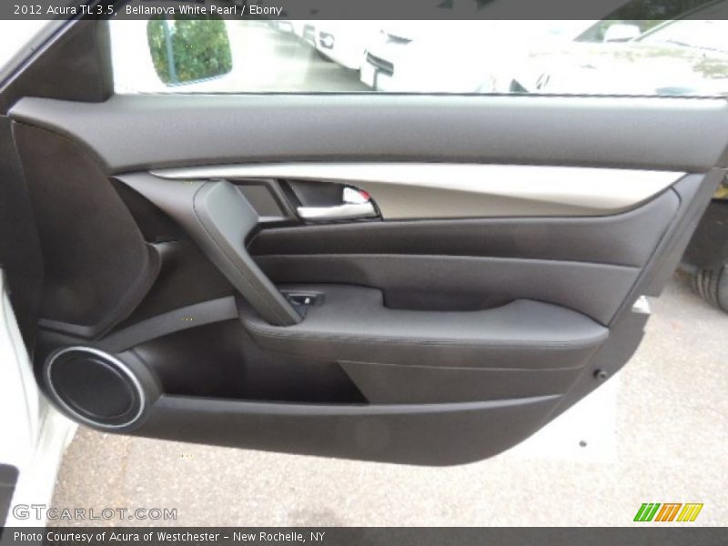 Bellanova White Pearl / Ebony 2012 Acura TL 3.5