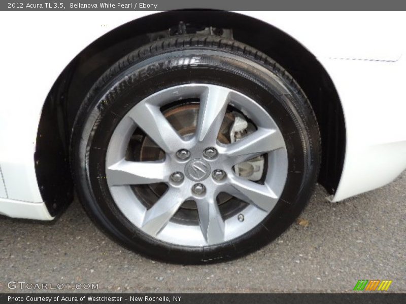 Bellanova White Pearl / Ebony 2012 Acura TL 3.5